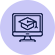 Built-in course platform- BrainCert Learning Management System