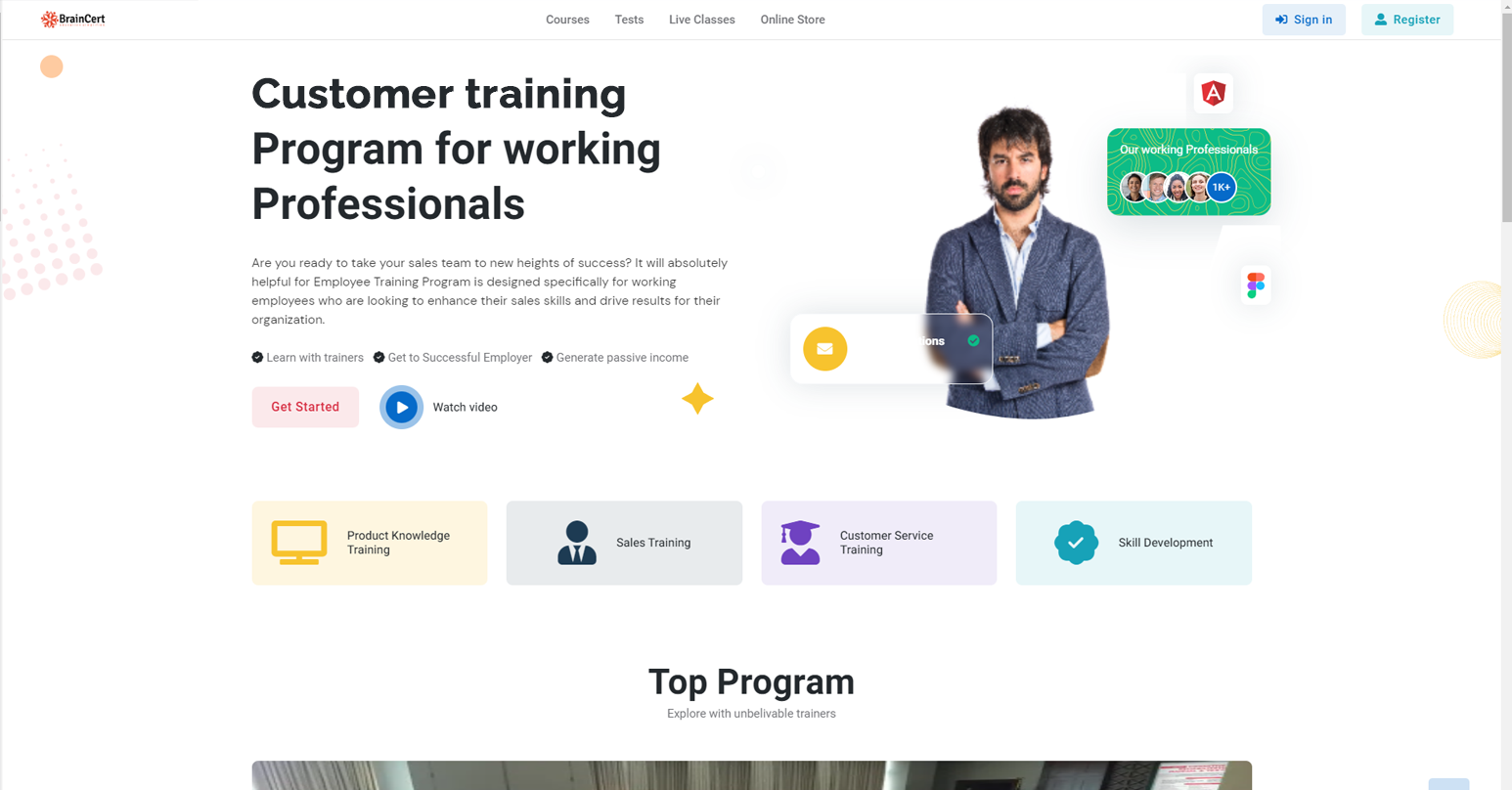 Learner dasboard