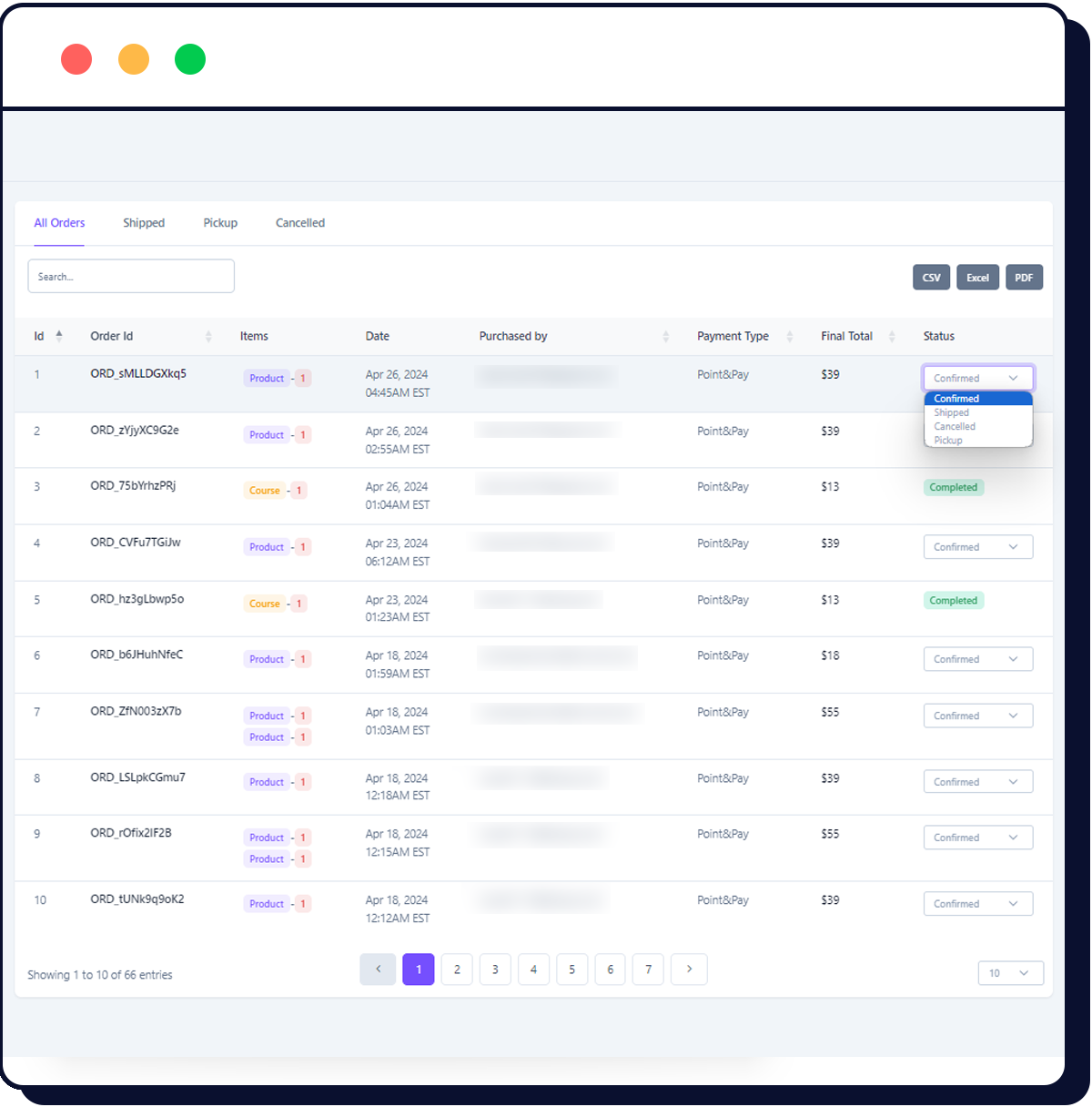 feature tab