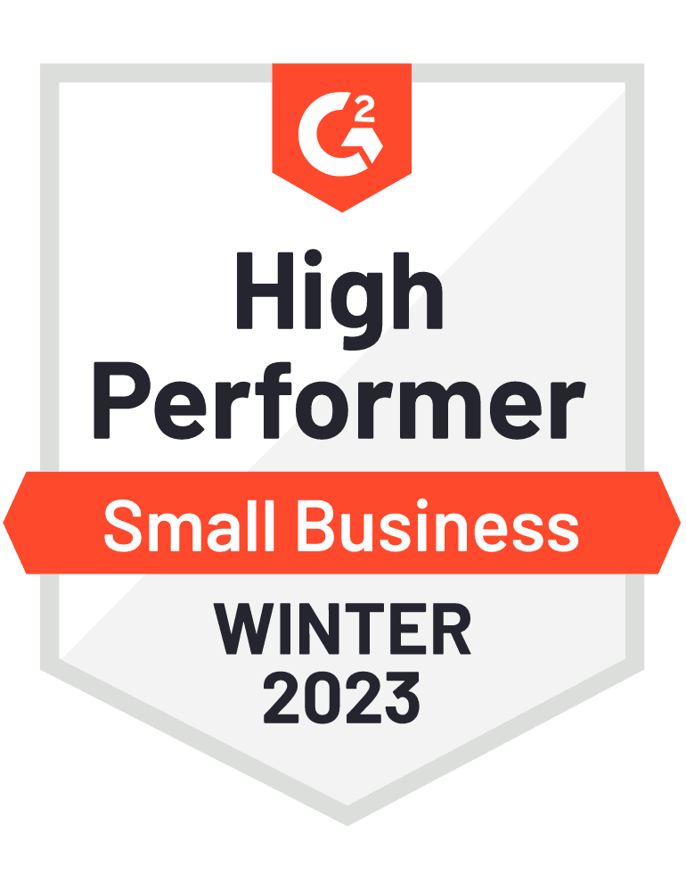 G2 Winter High Performer Spring 2022