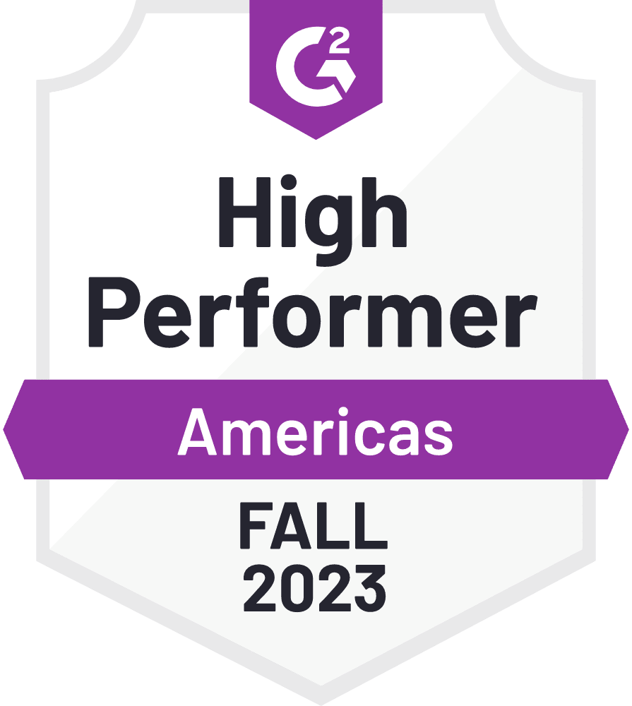 G2 Winter High Performer Spring 2022